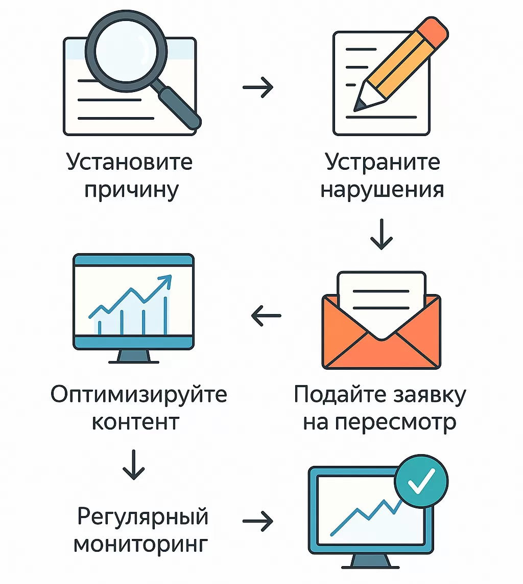 Как снять фильтры и санкции Яндекса